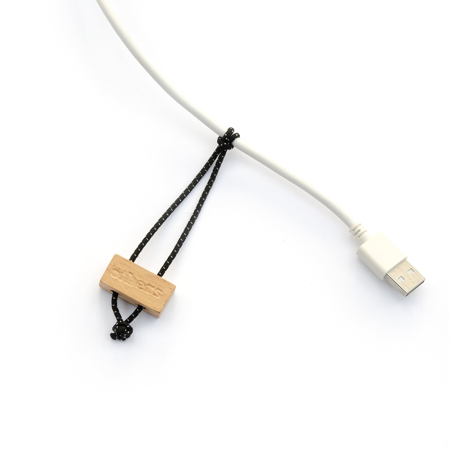 Wooden cord collector