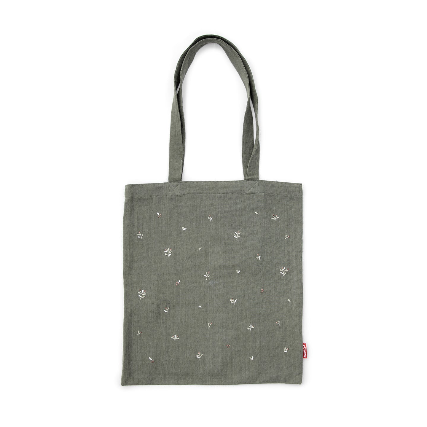 Embroidered tote bag